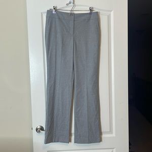 Ann Taylor Factory The Trouser Gray Full Length Pants Size 6